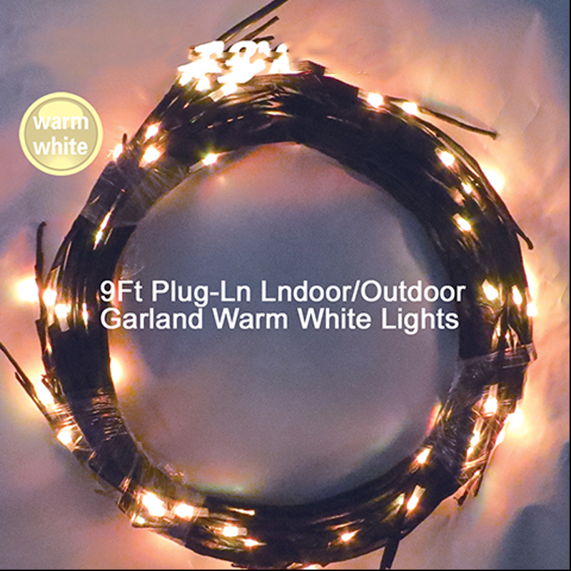 LED Rattan Lamp - WW