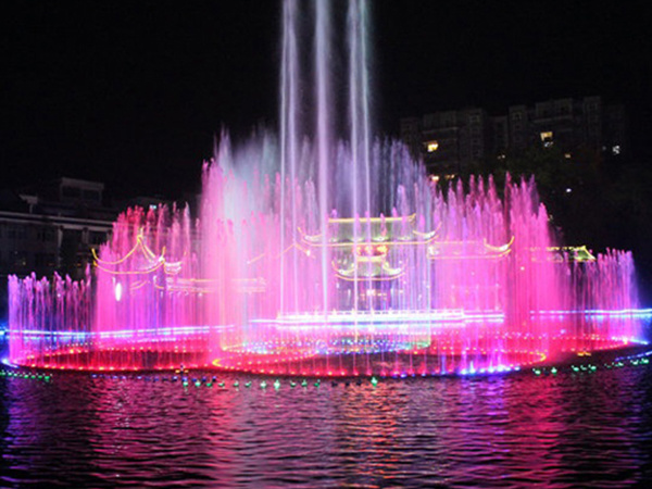 Scenery of Xiaoxinhe Lighting in Weishan