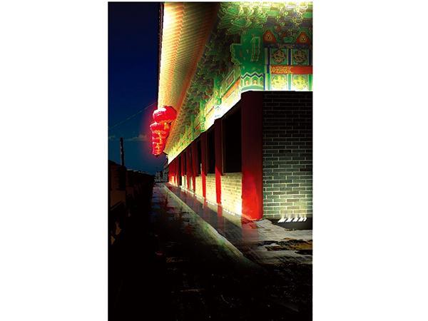 古建筑夜景亮化局部