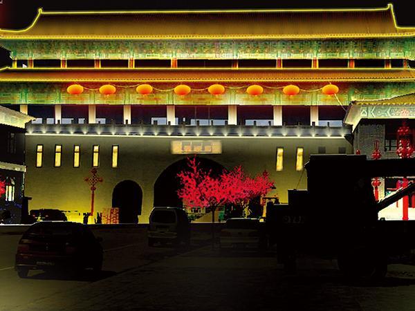 北京古建筑整体灯光亮化