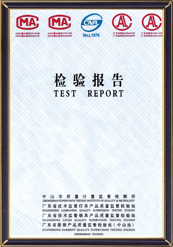 检验报告